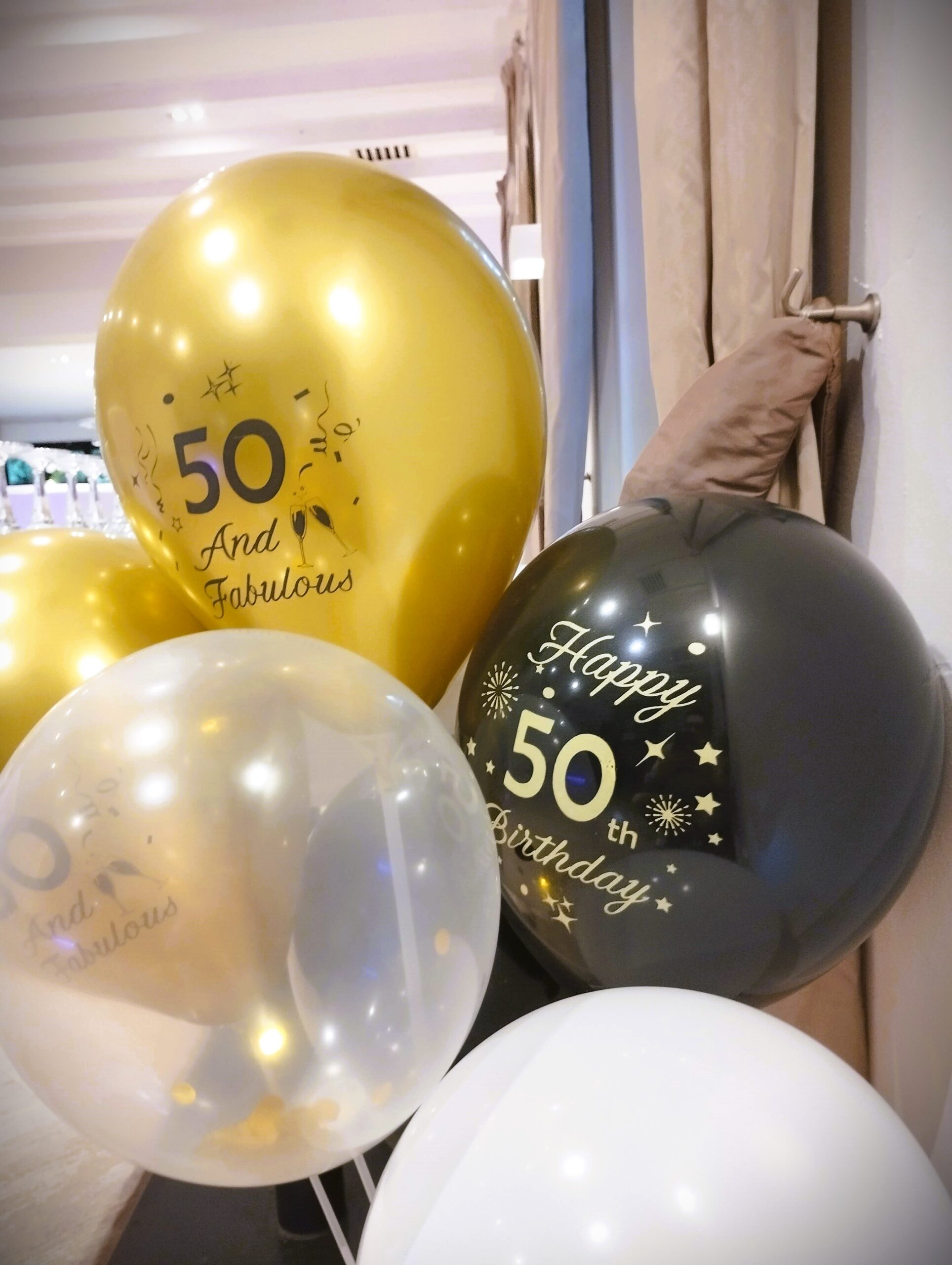 DJ für Geburtstagsfeiern – Ballons 50 Geburtstag